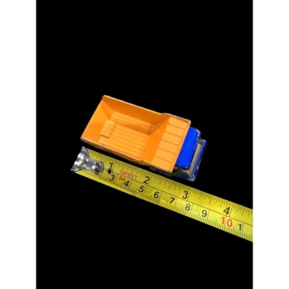 Vintage Matchbox Superfast‎ By Lesney No23 Atlas Diecast Blue Dump Truck England - Picture 10 of 10